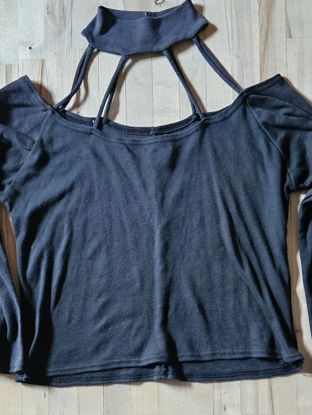 Y2K, Frederick's Of Hollywood, Vintage, 80's/90's, Top, High Choker, Mid Drift